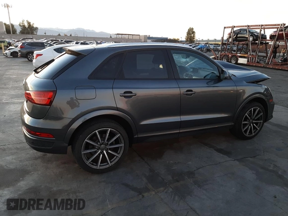2018 Audi Q3 Premium with VIN WA1BCCFS2JR034913, listed as a Copart auction lot 69165622 with 0 mi miles. Bid and sale history available at carsss.com. Image 3.