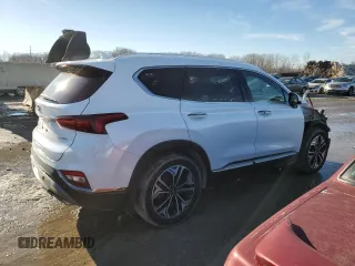 2020 Hyundai Santa Fe Limited with VIN 5NMS5CAA6LH273208, listed as a Copart auction lot 87245304 with 57,534 mi miles and Salvage Title. Bid and sale history available at carsss.com. Image 3.