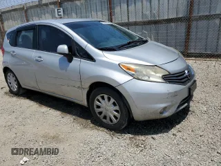 2014 Nissan Note S Plus with VIN 3N1CE2CP4EL378550, listed as a Copart auction lot 62903395 with 186,756 mi miles and Clean title. Bid and sale history available at DreamBid. Image 4.