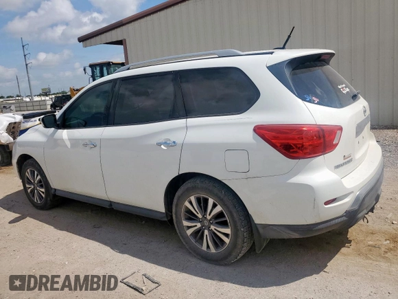 2017 Nissan Pathfinder S with VIN 5N1DR2MN2HC601473, listed as a Copart auction lot 61259475 with 175,483 mi miles and Salvage title. Bid and sale history available at DreamBid. Image 2.