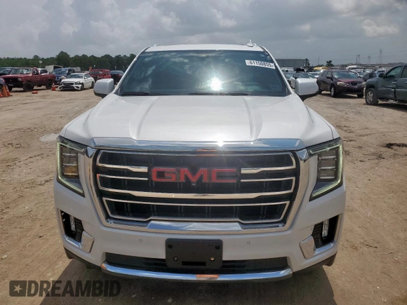 2021 GMC Yukon XL SLT with VIN 1GKS2GKD6MR429631, listed as a Copart auction lot 61150855 with 51,560 mi miles and Salvage title. Bid and sale history available at DreamBid. Image 5.