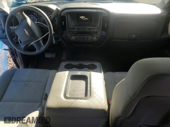 2015 Chevrolet Silverado 1500 LS with VIN 1GCVKPEC0FZ385110, listed as a Copart auction lot 46458175 with 104,031 mi miles and Salvage Title. Bid and sale history available at DreamBid. Image 8.