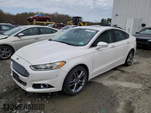 2013 Ford Fusion Titanium with VIN 3FA6P0D9XDR152197, listed as a Copart auction lot 53144675 with 119,336 mi miles and Clean Title. Bid and sale history available at carsss.com. Image 1.