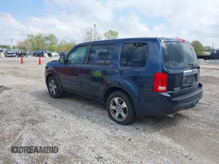 2012 Honda Pilot EX-L with VIN 5FNYF4H79CB004810, listed as a IAAI auction lot 42127547 with 143,461 mi miles and . Bid and sale history available at DreamBid. Image 3.
