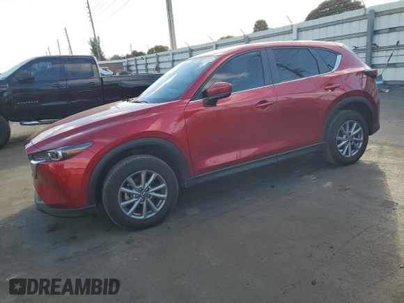 2023 Mazda CX-5 2.5 S with VIN JM3KFBAM4P0225995, listed as a Copart auction lot 88221905 with 16,543 mi miles and Salvage Title. Bid and sale history available at carsss.com. Image 1.