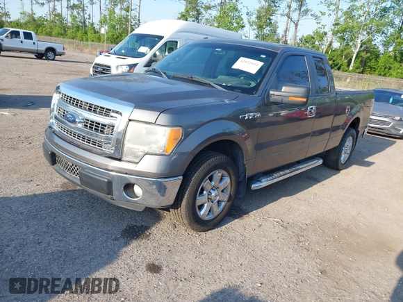2013 Ford F-150 XL with VIN 1FTEX1CM9DFD23231, listed as a IAAI auction lot 42022012 with 220,971 mi miles. Bid and sale history available at carsss.com. Image 2.