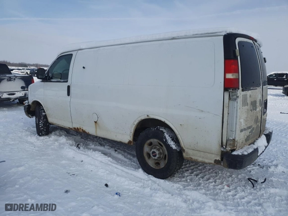 2008 GMC Savana Cargo Van with VIN 1GTGG25C781183640, listed as a Copart auction lot 89340295 with 248,598 mi miles and Clean Title. Bid and sale history available at carsss.com. Image 2.