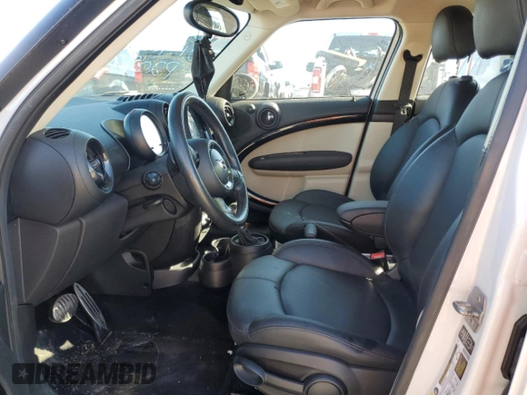 2013 MINI Countryman S z VIN WMWZC3C52DWP20875, wystawiony jako Copart lot #78924554 z przebiegiem 98 019 mil mil oraz Szkoda całkowita • Salvage title. Historia ofert i sprzedaży dostępna na DreamBid. Obrazek 7.
