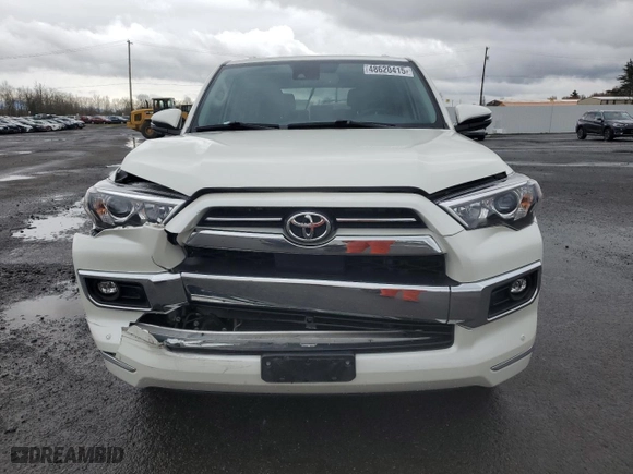 2023 Toyota 4Runner Limited with VIN JTEKU5JR2P6163792, listed as a Copart auction lot 48620415 with 15,480 mi miles and Salvage Title. Bid and sale history available at carsss.com. Image 5.