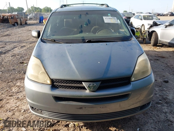 2005 Toyota Sienna CE with VIN 5TDZA23C55S303298, listed as a IAAI auction lot 42580654 with Not provided miles and . Bid and sale history available at DreamBid. Image 13.