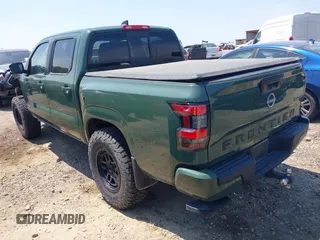 2022 Nissan Frontier SV with VIN 1N6ED1EK2NN617109, listed as a IAAI auction lot 42165508 with 44,504 mi miles and . Bid and sale history available at DreamBid. Image 3.