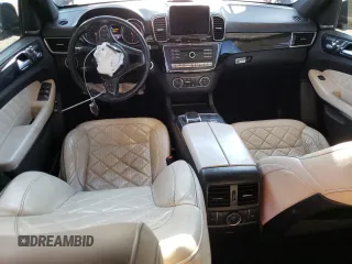 2018 Mercedes-Benz GLS 550 with VIN 4JGDF7DE2JB155987, listed as a Copart auction lot 69892064 with 104,945 mi miles and Salvage Title. Bid and sale history available at DreamBid. Image 8.