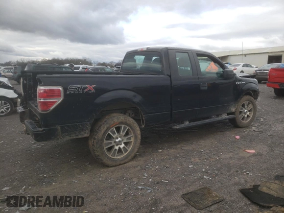 2014 Ford F-150 XL with VIN 1FTFX1EF4EFB93850, listed as a Copart auction lot 86878034 with 93,069 mi miles and Clean Title. Bid and sale history available at carsss.com. Image 3.