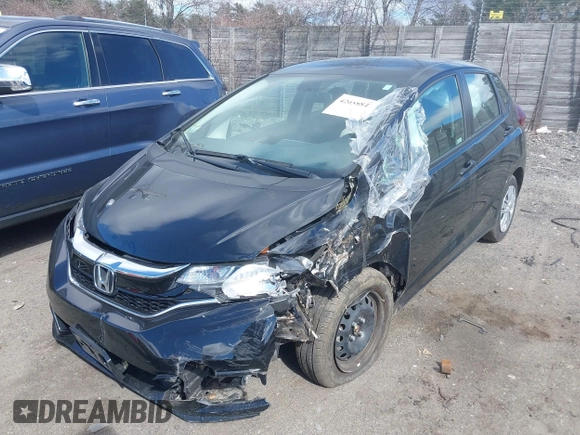 2020 Honda Fit LX with VIN 3HGGK5H49LM726214, listed as a IAAI auction lot 42038847 with 19,947 mi miles. Bid and sale history available at carsss.com. Image 2.