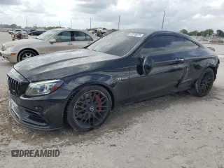 2020 Mercedes-Benz C 63 S AMG z VIN WDDWJ8HB1LF979739, wystawiony jako Copart lot #47376075 z przebiegiem 73 271 mil mil oraz Szkoda całkowita • Salvage title. Historia ofert i sprzedaży dostępna na DreamBid. Obrazek 1.