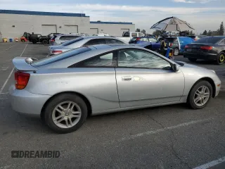 2002 Toyota Celica GT with VIN JTDDR32T320115985, listed as a Copart auction lot 43475865 with 179,447 mi miles and Salvage Title. Bid and sale history available at carsss.com. Image 3.
