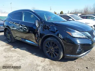 2023 Nissan Murano SL with VIN 5N1AZ2CS9PC104672, listed as a IAAI auction lot 41697937 with 135,285 mi miles. Bid and sale history available at carsss.com. Image 6.