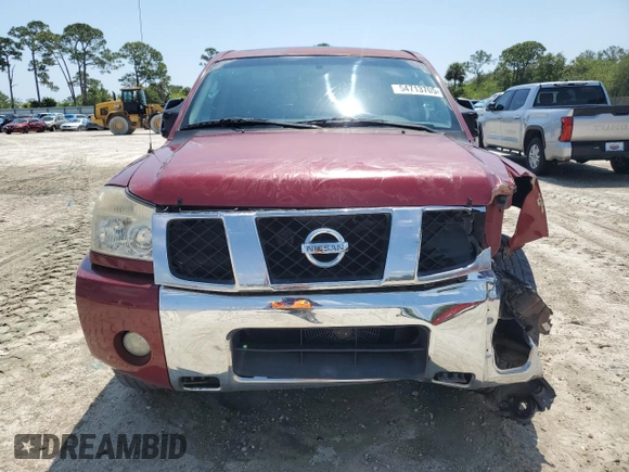2004 Nissan Titan LE z VIN 1N6AA07B24N515239, wystawiony jako Copart lot #54713705 z przebiegiem 291 421 mil mil oraz Szkoda całkowita • Salvage title. Historia ofert i sprzedaży dostępna na DreamBid. Obrazek 5.