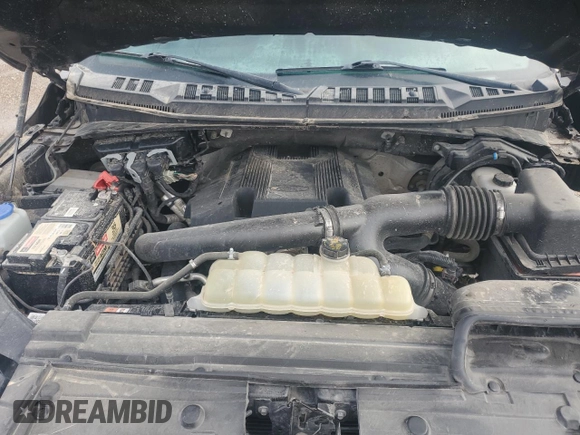 2020 Ford F-150 XL with VIN 1FTEW1E40LFB34014, listed as a Copart auction lot 58930165 with 65,949 mi miles and Salvage title. Bid and sale history available at DreamBid. Image 11.