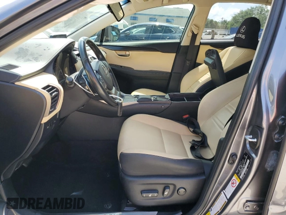 2019 Lexus NX 300 with VIN JTJYARBZ9K2123901, listed as a Copart auction lot 62200235 with 104,223 mi miles and Non repairable. Bid and sale history available at DreamBid. Image 7.