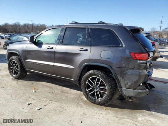 2019 Jeep Grand Cherokee Trailhawk with VIN 1C4RJFLGXKC700612, listed as a Copart auction lot 42775945 with 145,229 mi miles and Salvage Title. Bid and sale history available at carsss.com. Image 2.