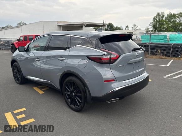 2022 Nissan Murano SL with VIN 5N1AZ2CS9NC109786, listed as a Copart auction lot 59403605 with 9,541 mi miles and Clean title. Bid and sale history available at DreamBid. Image 3.