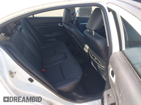 2014 Honda Civic Sedan EX-L with VIN 19XFB2F95EE011158, listed as a IAAI auction lot 41776101 with 1 mi miles. Bid and sale history available at carsss.com. Image 8.