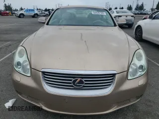 2004 Lexus SC with VIN JTHFN48YX40060188, listed as a Copart auction lot 54439165 with 115,169 mi miles and Salvage Title. Bid and sale history available at carsss.com. Image 5.