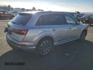 2022 Audi Q7 Premium Plus with VIN WA1LJBF70ND006854, listed as a Copart auction lot 85075634 with 33,480 mi miles and Salvage title. Bid and sale history available at DreamBid. Image 3.