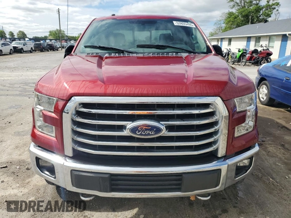 2016 Ford F-150 XLT with VIN 1FTEW1EF9GKD61944, listed as a Copart auction lot 53805495 with 233,579 mi miles and Salvage Title. Bid and sale history available at DreamBid. Image 5.