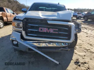 2015 GMC Sierra 1500 SLT with VIN 3GTU2VEJ3FG124648, listed as a Copart auction lot 85793574 with Not Provided miles and Salvage Title. Bid and sale history available at DreamBid. Image 5.