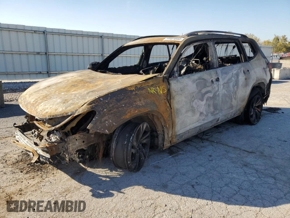 2022 Volkswagen Atlas SEL with VIN 1V2BP2CA6NC509860, listed as a Copart auction lot 77381644 with Not provided miles and Salvage title. Bid and sale history available at DreamBid. Image 1.