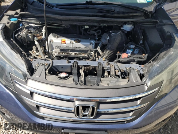 2013 Honda CR-V EX with VIN 2HKRM4H51DH689817, listed as a Copart auction lot 53637875 with 161,301 mi miles and Salvage Title. Bid and sale history available at carsss.com. Image 12.