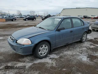1996 Honda Civic z VIN 1HGEJ6638TL802808, wystawiony jako Copart lot #88307755 z przebiegiem 243 355 mil mil oraz Czysty tytuł • Clean title. Historia ofert i sprzedaży dostępna na DreamBid. Obrazek 1.