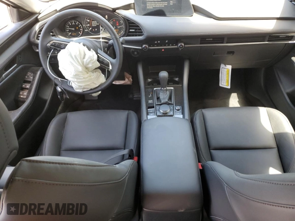 2025 Mazda 3 S Select Sport with VIN 3MZBPABM0SM466678, listed as a Copart auction lot 51999145 with 848 mi miles and Non Repairable. Bid and sale history available at DreamBid. Image 8.