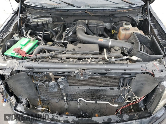 2010 Ford F-150 with VIN 1FTEW1CV0AFB54367, listed as a Copart auction lot 78797254 with 220,357 mi miles and Salvage title. Bid and sale history available at DreamBid. Image 11.