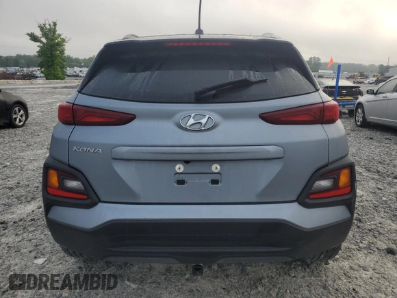 2019 Hyundai Kona SEL with VIN KM8K22AAXKU328670, listed as a Copart auction lot 54476045 with 18,068 mi miles and Salvage Title. Bid and sale history available at DreamBid. Image 6.