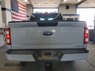2023 Ford F-150 XL with VIN 1FTEW1EP9PKF55852, listed as a Copart auction lot 58379025 with 46,939 mi miles and Salvage title. Bid and sale history available at DreamBid. Image 6.