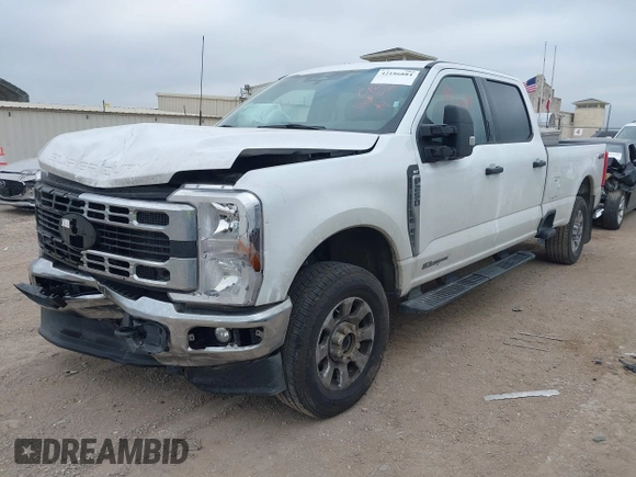 2024 Ford Super Duty F-250 SRW XL with VIN 1FT7W2BT2RED24809, listed as a IAAI auction lot 42186884 with 82,971 mi miles. Bid and sale history available at carsss.com. Image 2.