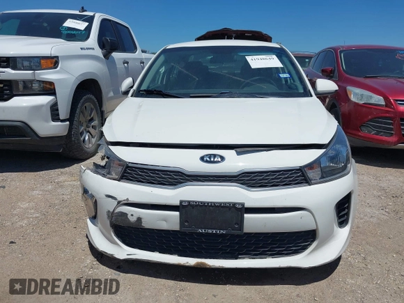 2020 Kia Rio LX with VIN 3KPA24AD5LE341235, listed as a IAAI auction lot 41948649 with 34,581 mi miles. Bid and sale history available at carsss.com. Image 11.