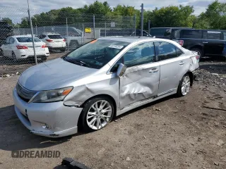 2010 Lexus HS 250h with VIN JTHBB1BA7A2002122, listed as a Copart auction lot 87453034 with Not Provided miles and Salvage Title. Bid and sale history available at DreamBid. Image 1.