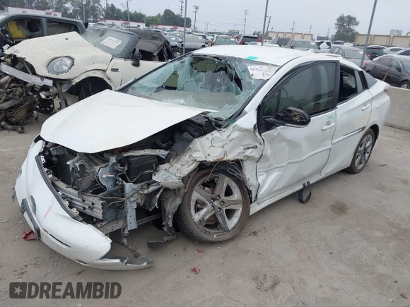 2016 Toyota Prius Four with VIN JTDKARFU4G3022953, listed as a IAAI auction lot 34510526 with Not provided miles and . Bid and sale history available at DreamBid. Image 6.