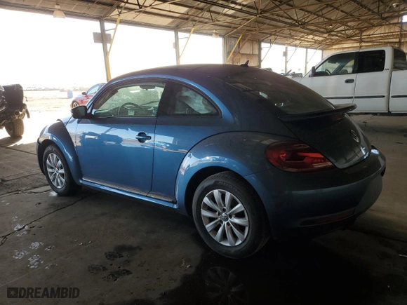 2019 Volkswagen Beetle S with VIN 3VWFD7AT5KM709245, listed as a Copart auction lot 45372205 with 0 mi miles and Salvage Title. Bid and sale history available at carsss.com. Image 2.