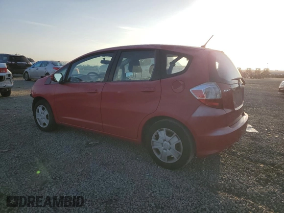 2013 Honda Fit with VIN JHMGE8H35DC076149, listed as a Copart auction lot 46454135 with 153,392 mi miles and Salvage Title. Bid and sale history available at carsss.com. Image 2.