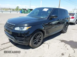 2016 Land Rover Range Rover Sport V6 SE with VIN SALWG2PF8GA115115, listed as a IAAI auction lot 42049930 with 76,611 mi miles. Bid and sale history available at carsss.com. Image 2.
