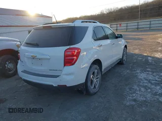 2016 Chevrolet Equinox LTZ with VIN 2GNFLGEK7G6299922, listed as a IAAI auction lot 41316533 with 89,938 mi miles. Bid and sale history available at carsss.com. Image 4.