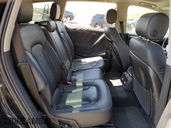 2015 Audi Q7 Premium Plus with VIN WA1LGAFE9FD012371, listed as a Copart auction lot 59772625 with 105,212 mi miles and Salvage title. Bid and sale history available at DreamBid. Image 10.