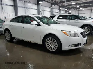 2012 Buick Regal Premium 1 with VIN 2G4GS5EK6C9194393, listed as a Copart auction lot 67400884 with 146,780 mi miles and Salvage Title. Bid and sale history available at carsss.com. Image 4.