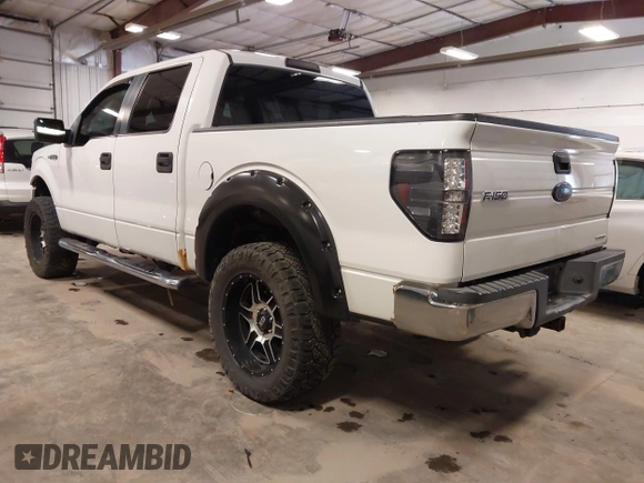 2012 Ford F-150 XL with VIN 1FTFW1EF7CFA27046, listed as a IAAI auction lot 41882637 with 160,271 mi miles. Bid and sale history available at carsss.com. Image 3.