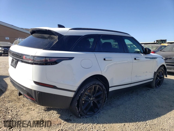 2024 Land Rover Range Rover Velar S with VIN SALYJ2EX8RA384174, listed as a Copart auction lot 64981834 with 2,567 mi miles and Non Repairable. Bid and sale history available at DreamBid. Image 3.